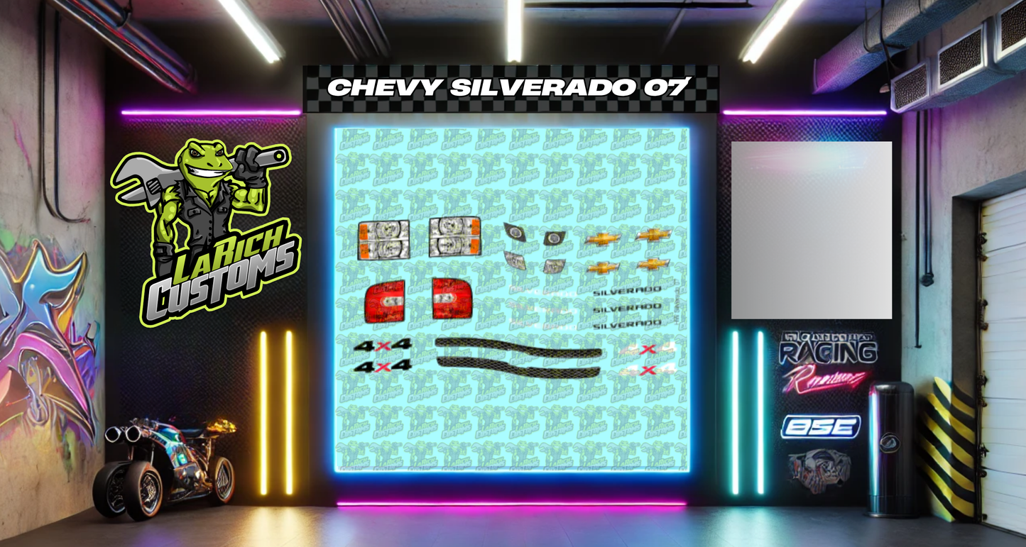 Chevrolet Silverado 07' (123)-A
