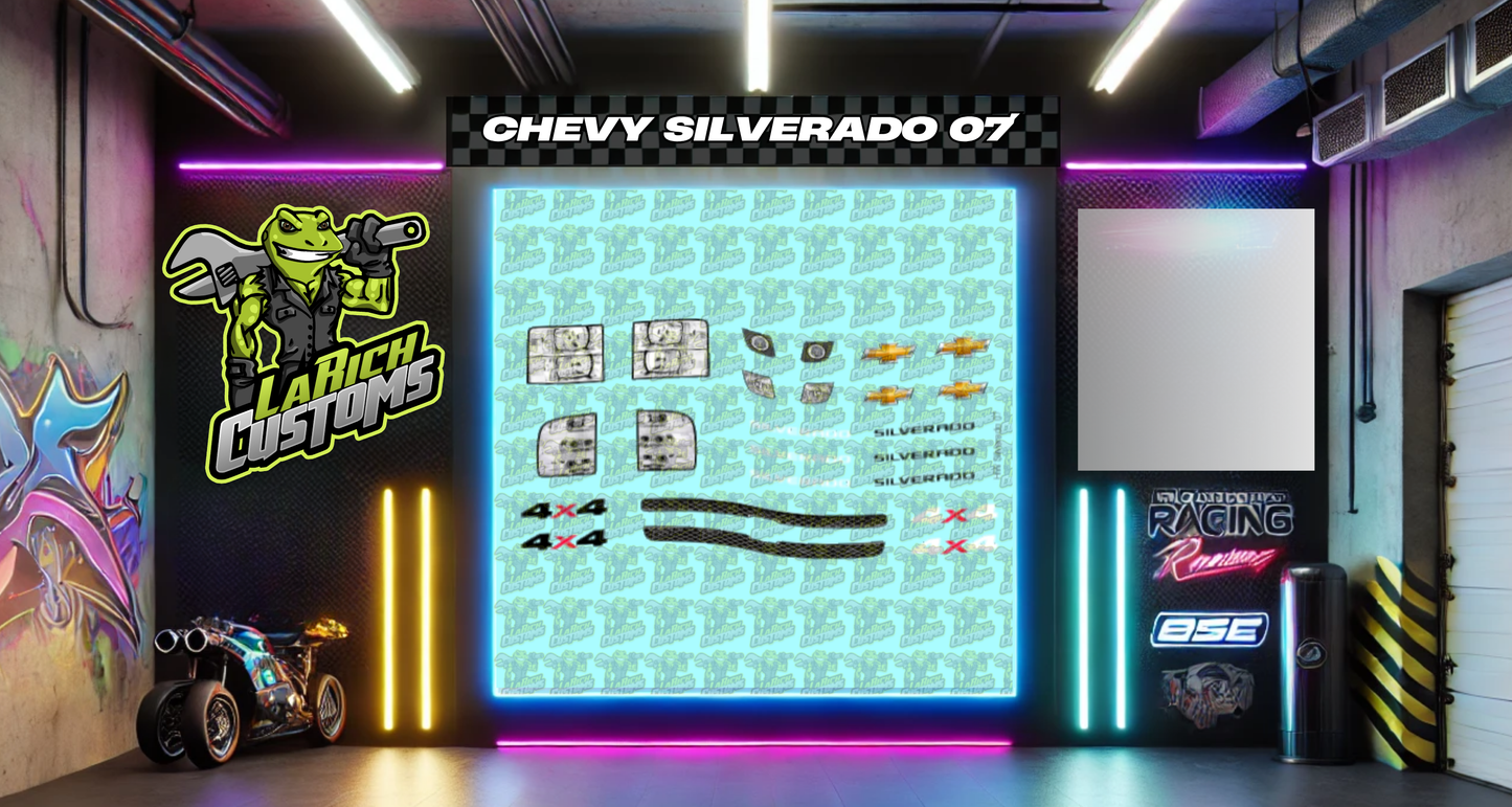 Chevrolet Silverado 07' (123)-A